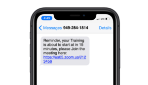 zoom meeting saving messages on free version