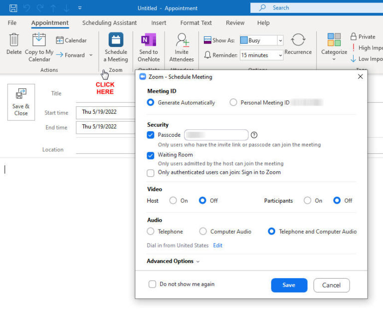 Zoom Plugin For Outlook With Text Reminders GReminders