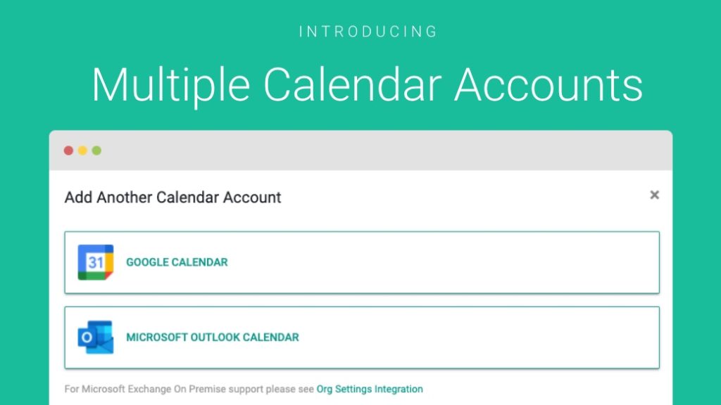 Working with Multiple Calendar Accounts SMS / Text Reminders for