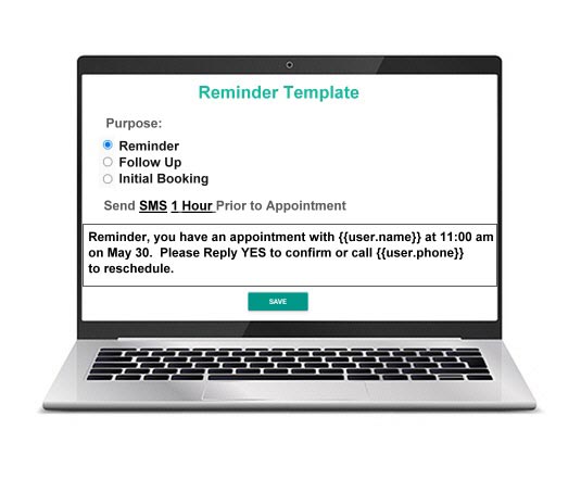 Setup Your Reminder Template